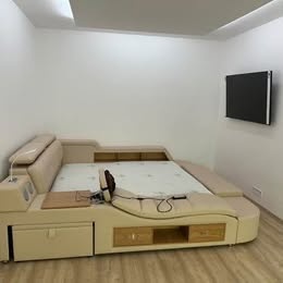 Luxusní postel s masážním křeslem - 5