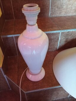 Lampička - papírové stínidlo výška cca 47 cm - 5