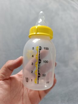 4x Dětská kojenecká lahev Medela Calma 150ml - 5