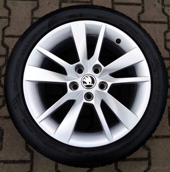 Originál sada disků Škoda Octavia III 5x112 R17 Trius - 5