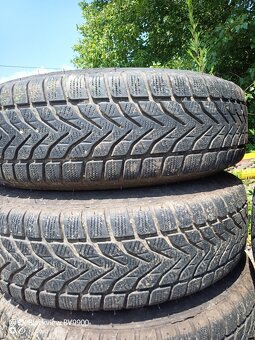 Zimní pneumatiky 175/80 R14 na disku 5x100 Octavia. - 5
