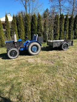 Malotraktor - s vlečkou, motor Wartburg, náhradní díly - 5