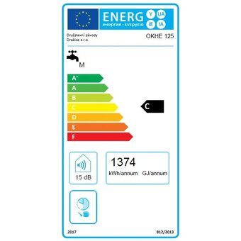 Dražice OKHE125 Elektrický zásobníkový ohřívač vody - 5