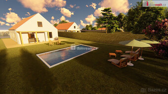 Krásný st. pozemek 901 m2 Krásný Dvůr, Louny - 5