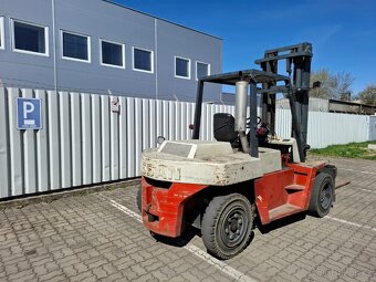 Nissan DF 60, pohon nafta nosnosť 6 ton , bočný posuv - 5