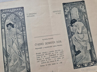 Katalog Topič Ozdoba domácnosti umělecká díla Alfons Mucha + - 5