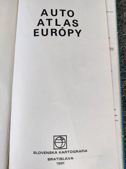 čs. retro autoatlas Europa [1991] - 5