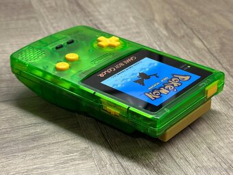 Game Boy Color | OLED | USB-C | Clear Green & Mango Yellow - 5