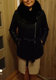 Kožený zimní kabát - 5