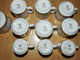 část čajového servisu Josefína - porcelánka Loučky, pěkný - 5