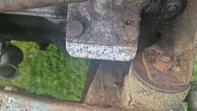 Malotraktor domácí výroby - motor Škoda spartak - 5