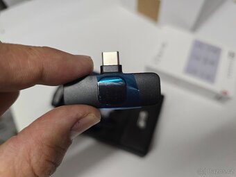 Bezdrátový klopový mikrofon, USB-C, 2kusy - 5