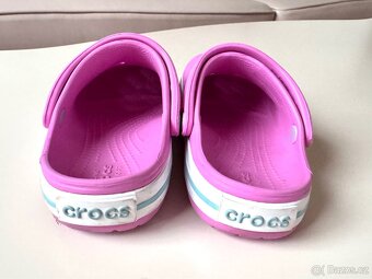 Dívčí nazouváky Crocs, vel. C10 /27-28/ - 5
