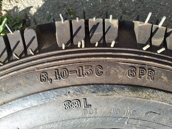 Pneu Barum 6,40 x 15C, 6PR Škoda 1203 - 5
