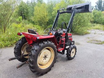 🔥 Malotraktor Yanmar F22D – 4x4 s odnĂmatelnĂ˝m ÄŤelnĂm nakla - 5
