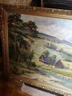 Starý obraz 80x130cm - 5