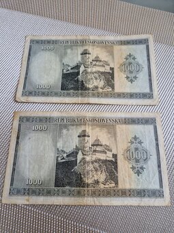 Prodám staré bankovky viz foto - 5