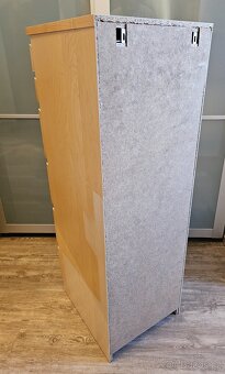 PRODÁM VYSOKOU KOMODU IKEA MALM SE ZRCADLEM - DÝHA BŘÍZA - 5