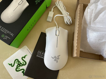 Herní drátová myš "Razer DeathAdder Essential" bílá [NOVÁ] - 5