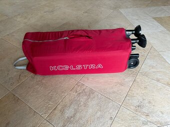 Cestovní dětská postýlka Koelstra – červená - 5