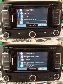 VW RNS315 autorádio navigace 3C8035279 - 5