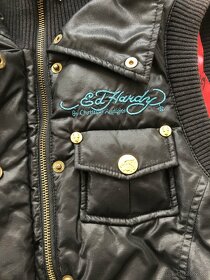 Ed Hardy krátká vesta do pasu vel. L - 5