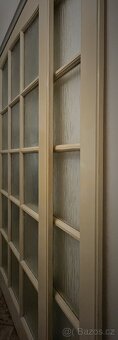 Prvorepublikové posuvné dveře, šoupací na stěnu - 5