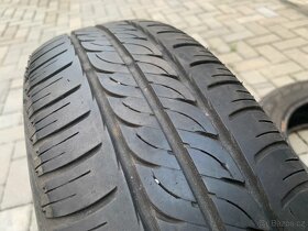 Prodám 2x Letních pneu 165/70/14 Firestone Multihawk 5mm. - 5