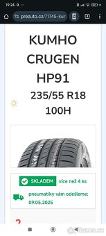 KUMHO CRUGEN 235/55 R18 - 5