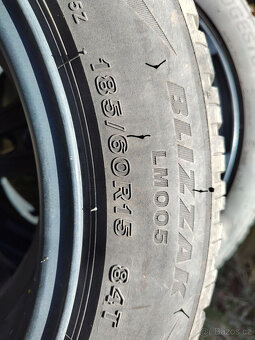 Anzio Turn 6.5x15 5x100 ET38 plus Bridgestone Blizzak LM005 - 5