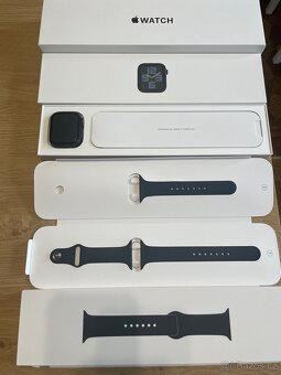 Prodám hodinky Apple Watch SE 2g.2022 32 GB/GPS - 5