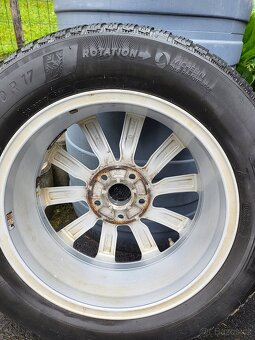 VW 4x alu kola VW 5x112 R17 + zimní pneu 215/60/R17/96H - 5