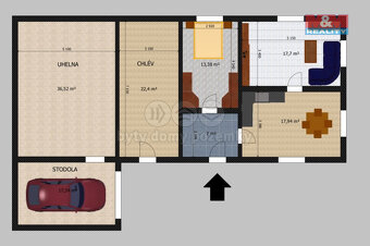Prodej rodinného domu, 80 m², Chlístovice - Zdeslavice - 5