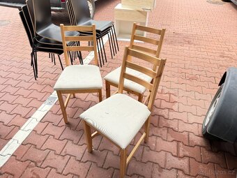 Kuchyňský stůl LISABO IKEA + židle - 5
