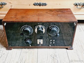 Starožitné rádio Radiola SR43, rok 1926-28 - 5