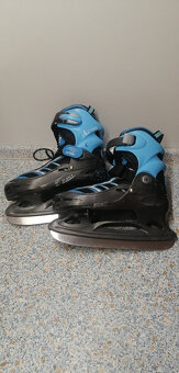 Dětské lední brusle nastavitelné, 4 velikosti 30-33 - 5