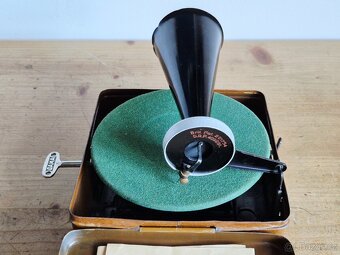 Starožitný gramofon Bing Pingmyphone, 1920-1932, Německo - 5