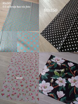 Bavlněné plátno nové - 5