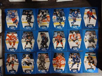 Predám hokejové kartičky z 90 rokov (UD,Top.,metal, pacific. - 5