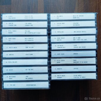 Rock,Metalové kazety - 5