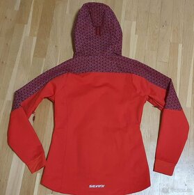 Dámská softshellová bunda červená zateplená zn. SILVINI - S - 5