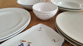 Mix talířů porcelán - 5