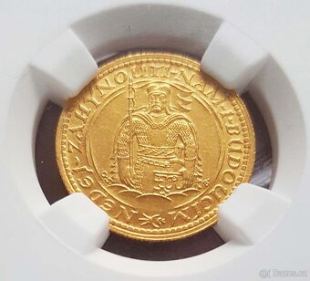 Svatováclavský dukát 1932, certifikace NGC MS 62 - 5
