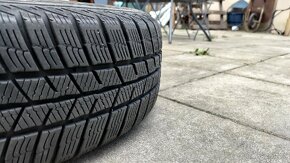 6Jx15 ET38, 195/65 R15, 5x100, zimní pneu Barum Polaris 5 - 5