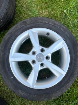 Prodám kompletní sadu alu kol 5x112/16 - 5
