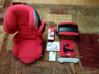 Prodám autosedačku Phoenixfix 3 Candy Red - 5