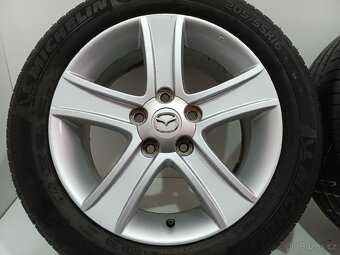 Letní alu kola MAZDA 5x114,3 R16 pneu 205/55/16/ - 5