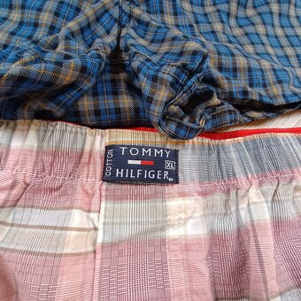 7 x BAVLNĚNÉ TRENKY TOMMY HILFIGER vel. L - 5