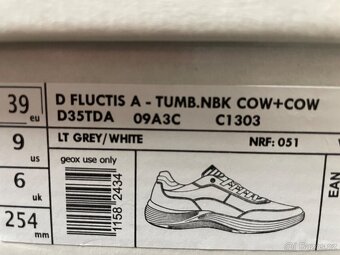 Dámské kožené boty GEOX vel. 38-39, NOVÉ - 5