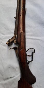 Belgická puška terčovka WARNANT ELG 9 mm 1873 - 5